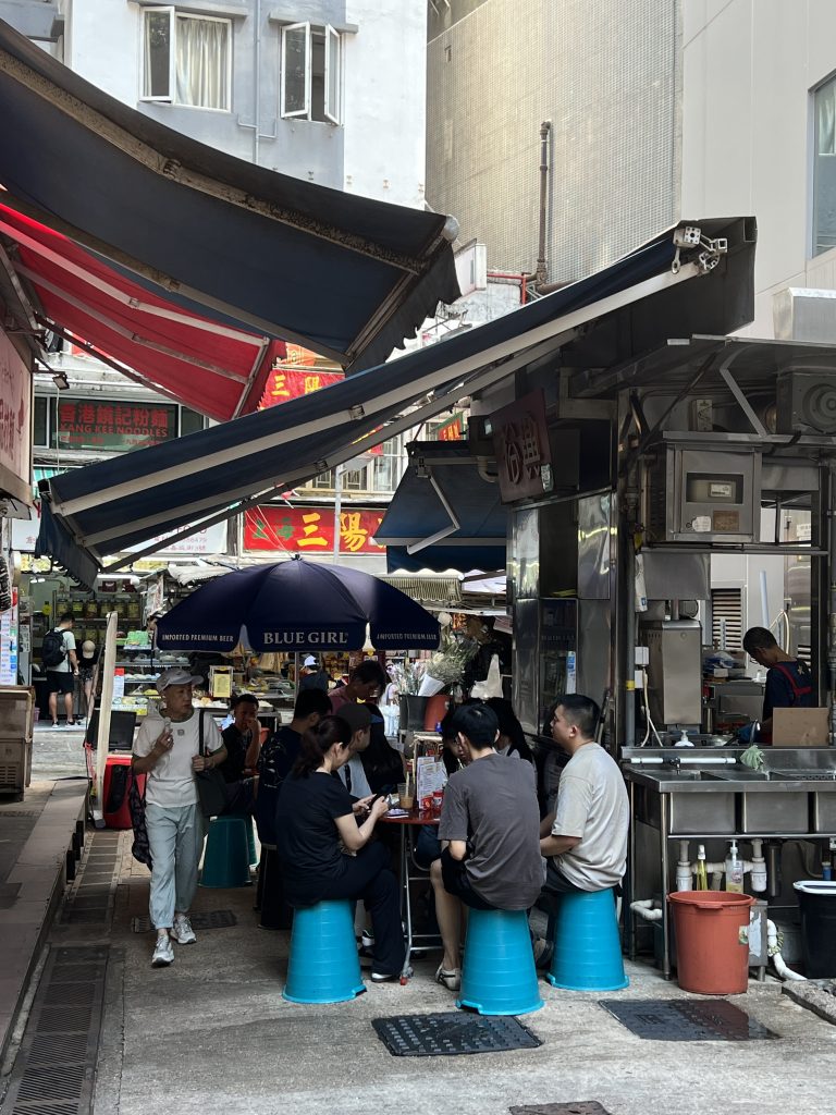 中環士丹利街裕興咖啡大牌檔外觀